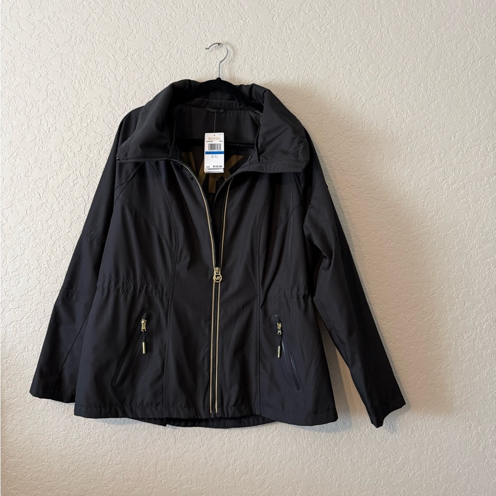 MK Michael Kors Women's Black & Light Jacket